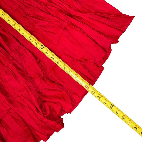 Vintage red skirt by BFA Classics western country prairie 1X square dance - Picture 11 of 11